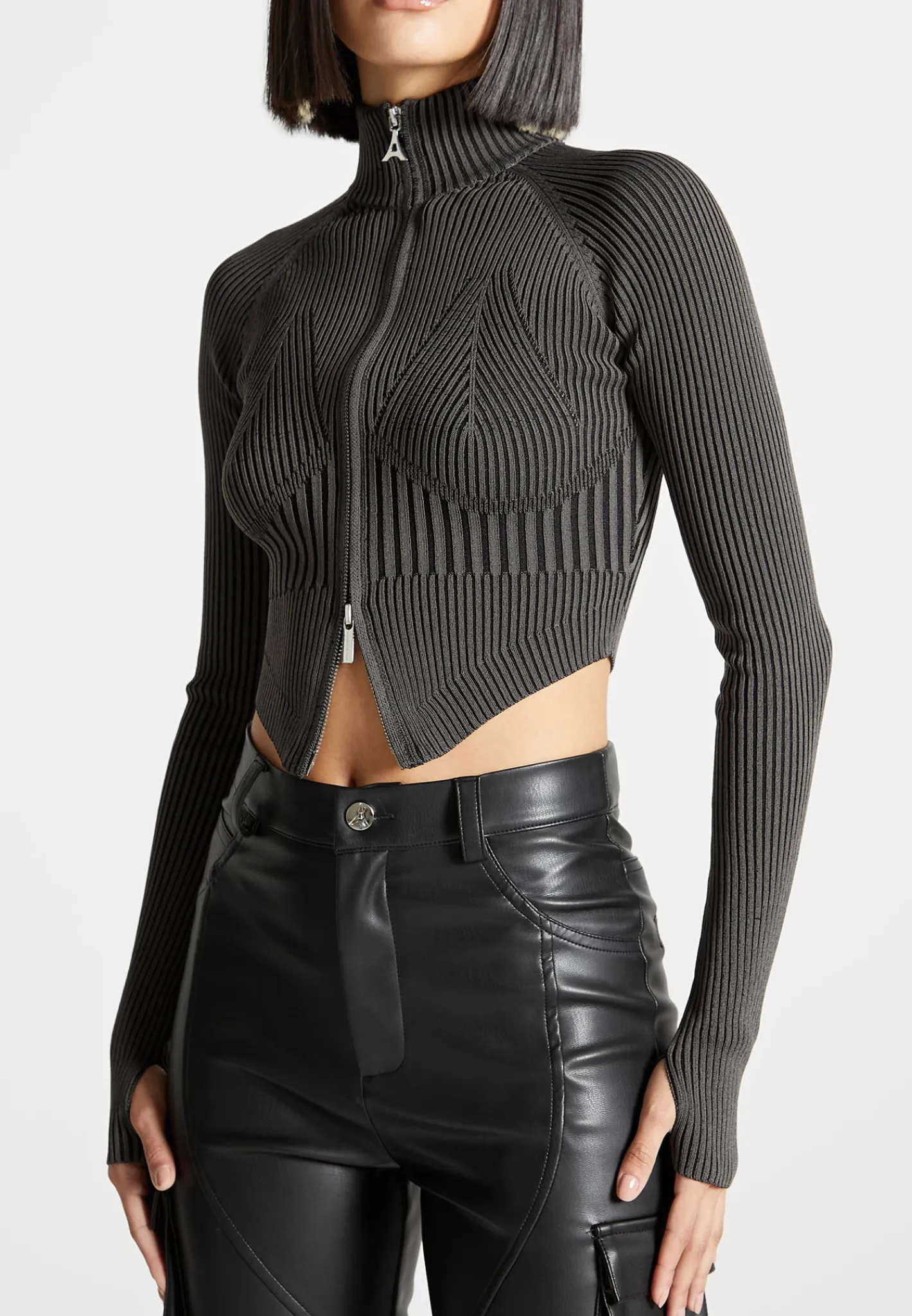 Knitted Backless Corset Top -^Manière De Voir Hot