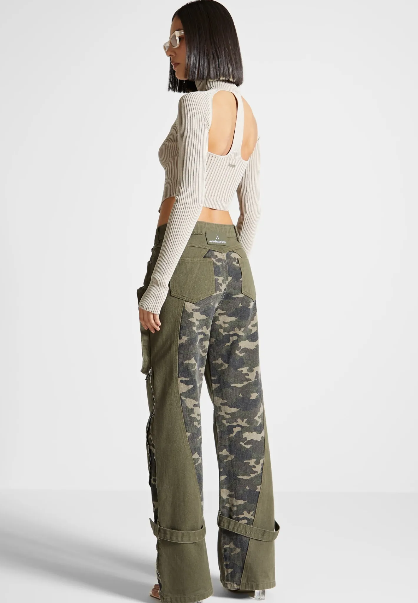 Knitted Backless Corset Top -^Manière De Voir Best