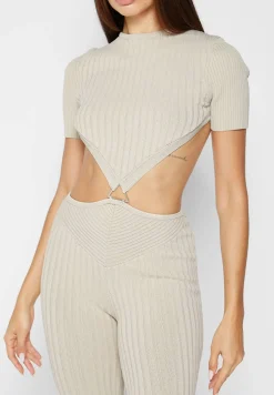 Knitted Backless Jumpsuit -^Manière De Voir Sale