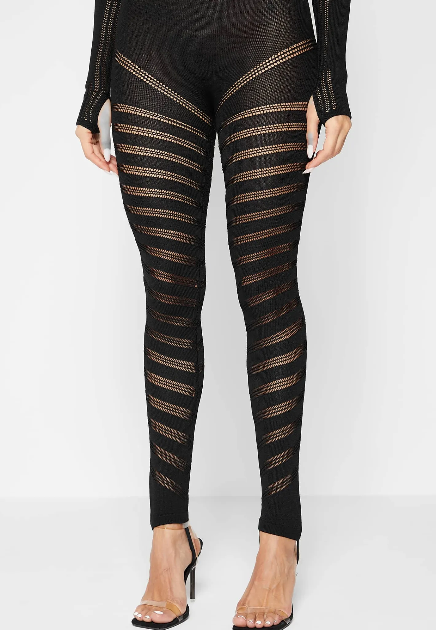 Knitted Contour Jumpsuit with Sleeves -^Manière De Voir Best