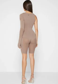 Knitted Contour One Sleeve Playsuit -^Manière De Voir Discount
