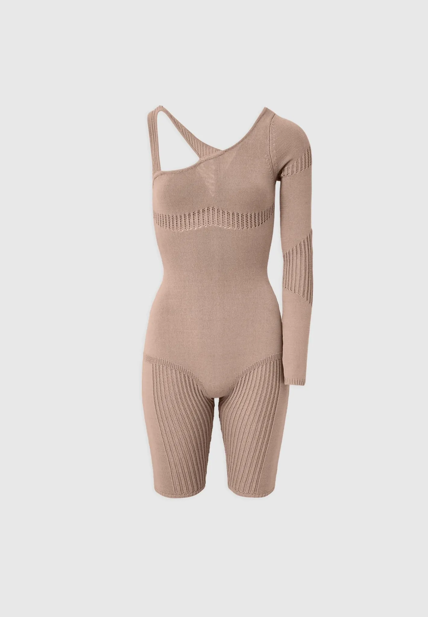 Knitted Contour One Sleeve Playsuit -^Manière De Voir Discount