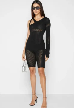 Knitted Contour One Sleeve Playsuit -^Manière De Voir Hot