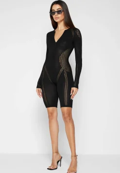 Knitted Contour Playsuit -^Manière De Voir Best
