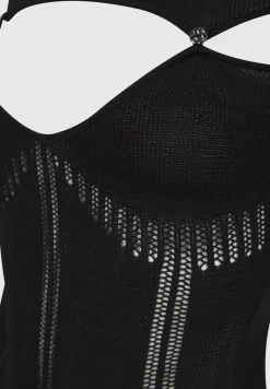 Knitted Cut Out Bodysuit -^Manière De Voir Clearance