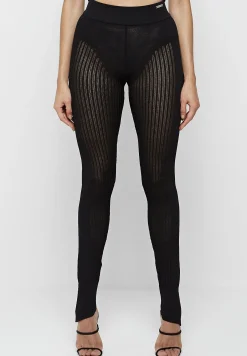 Knitted High Waisted Leggings -^Manière De Voir Outlet