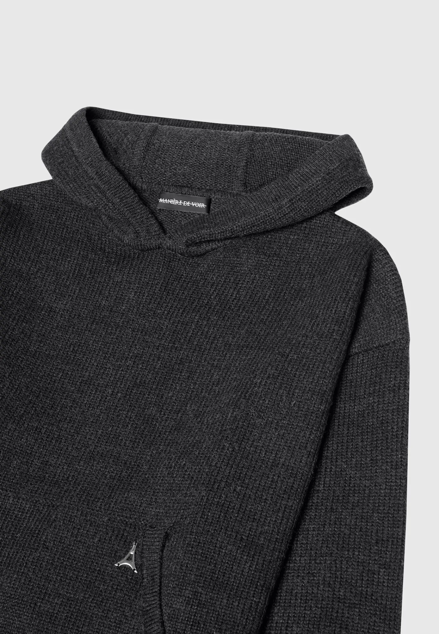 Knitted Hoodie - Marl^Manière De Voir Hot