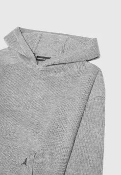 Knitted Hoodie - Light Grey Marl^Manière De Voir Hot