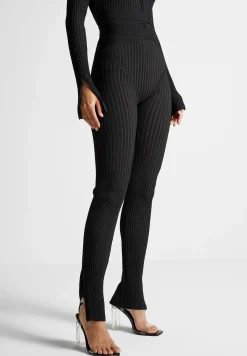 Knitted Two Tone Jumpsuit with Belt -^Manière De Voir Hot
