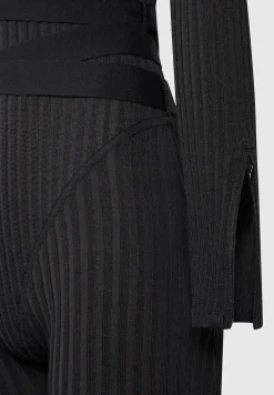 Knitted Two Tone Jumpsuit with Belt -^Manière De Voir Hot