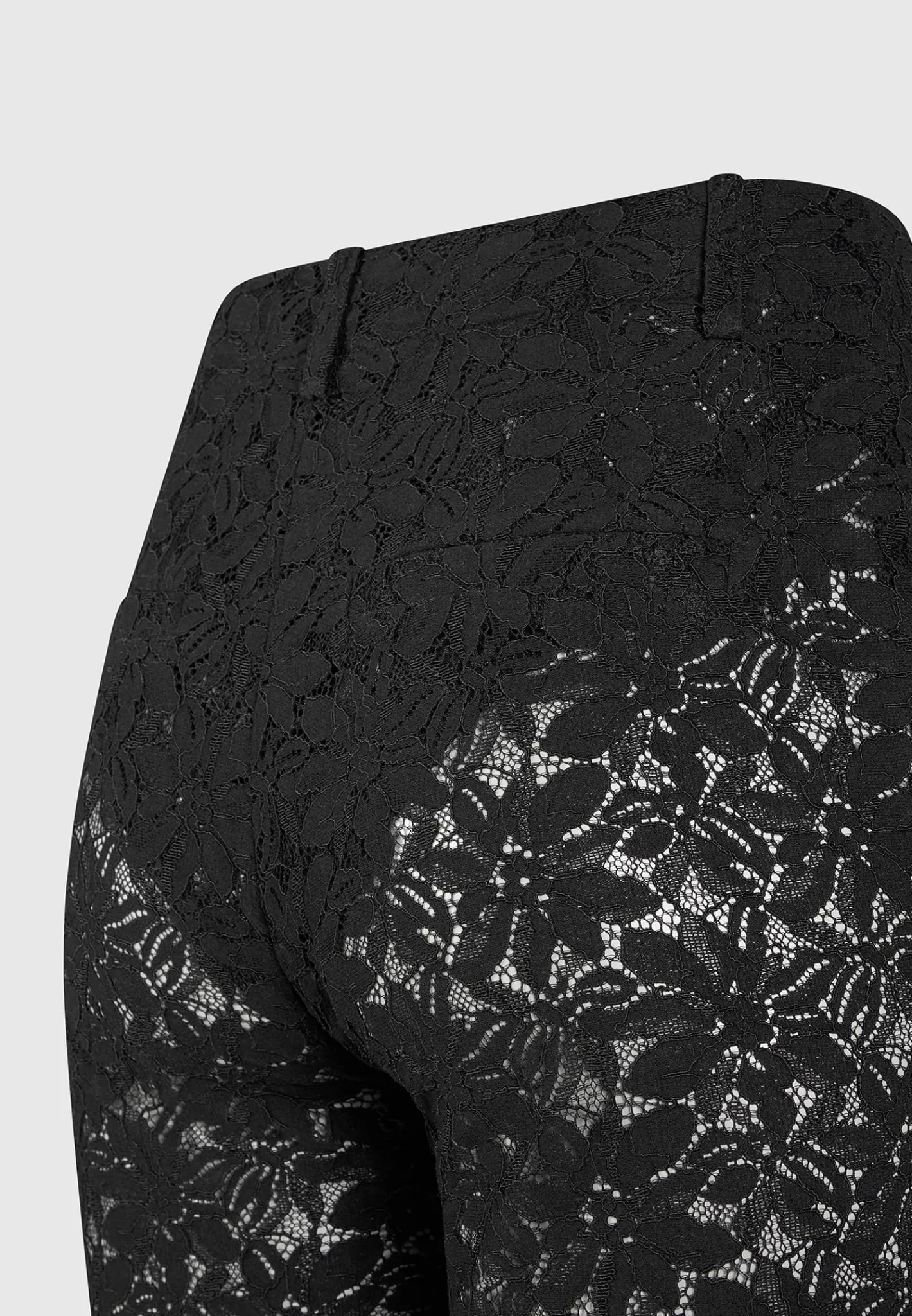 Lace Fit and Flare Trousers -^Manière De Voir Fashion