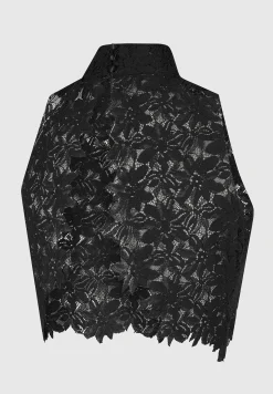 Lace Open Back Top -^Manière De Voir Best