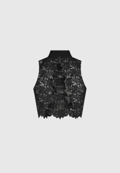 Lace Open Back Top -^Manière De Voir Best