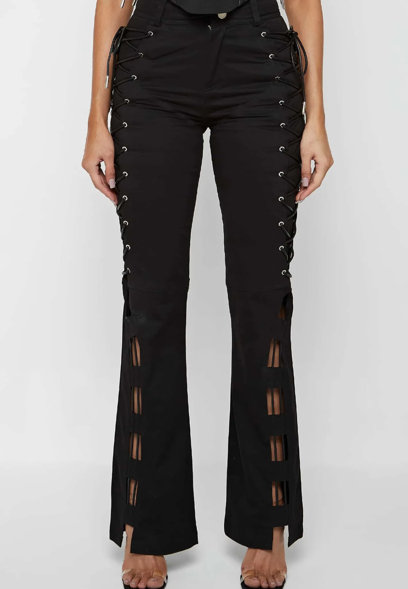 Lace Up Trousers -^Manière De Voir Hot