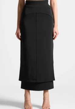 Layered Midaxi Skirt -^Manière De Voir Discount