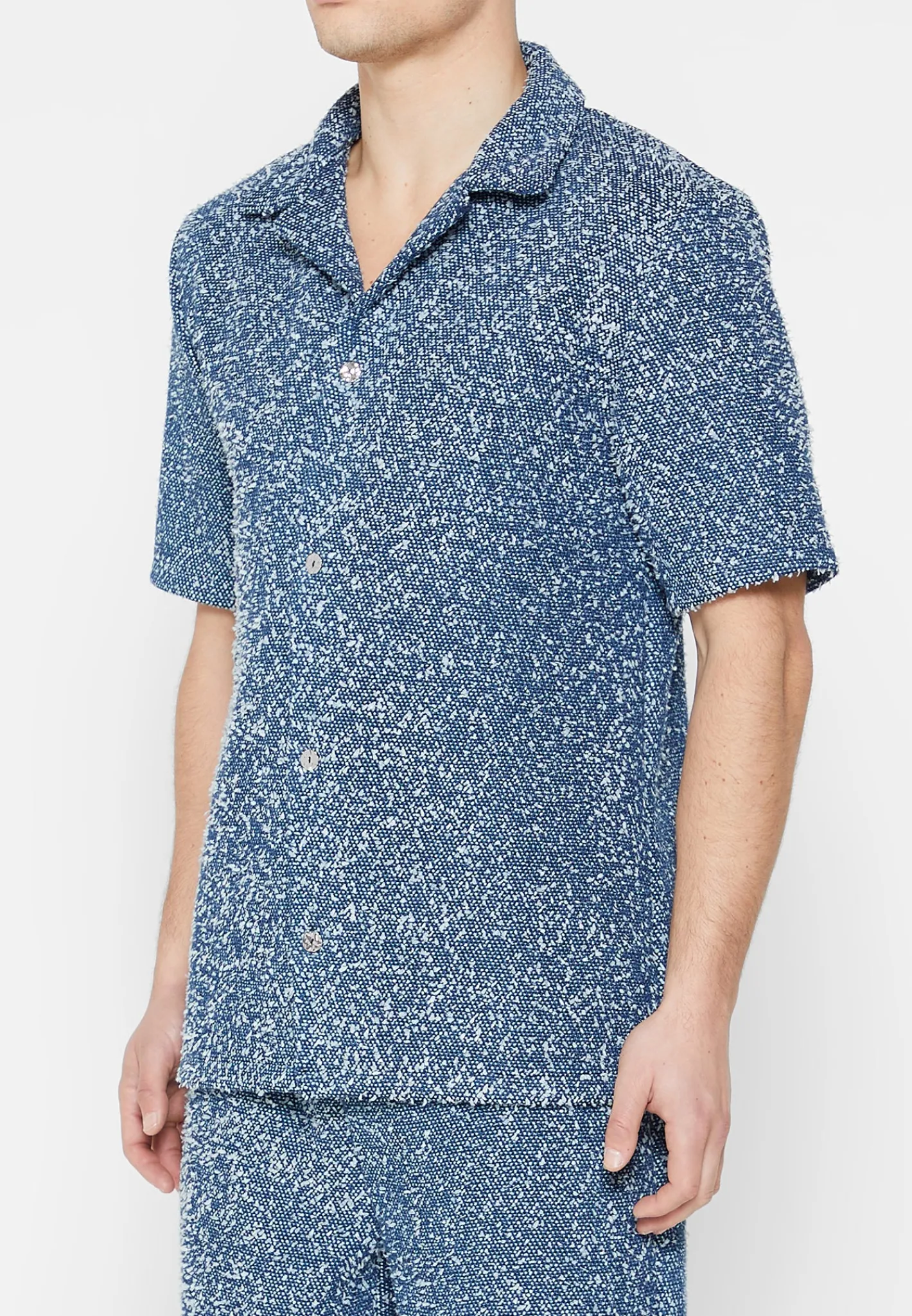 Limited Edition Boucle Denim Shirt - Mid^Manière De Voir Clearance