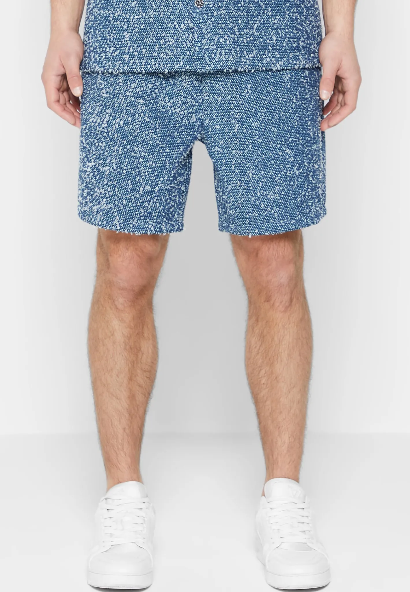 Limited Edition Boucle Denim Shorts - Mid^Manière De Voir Clearance