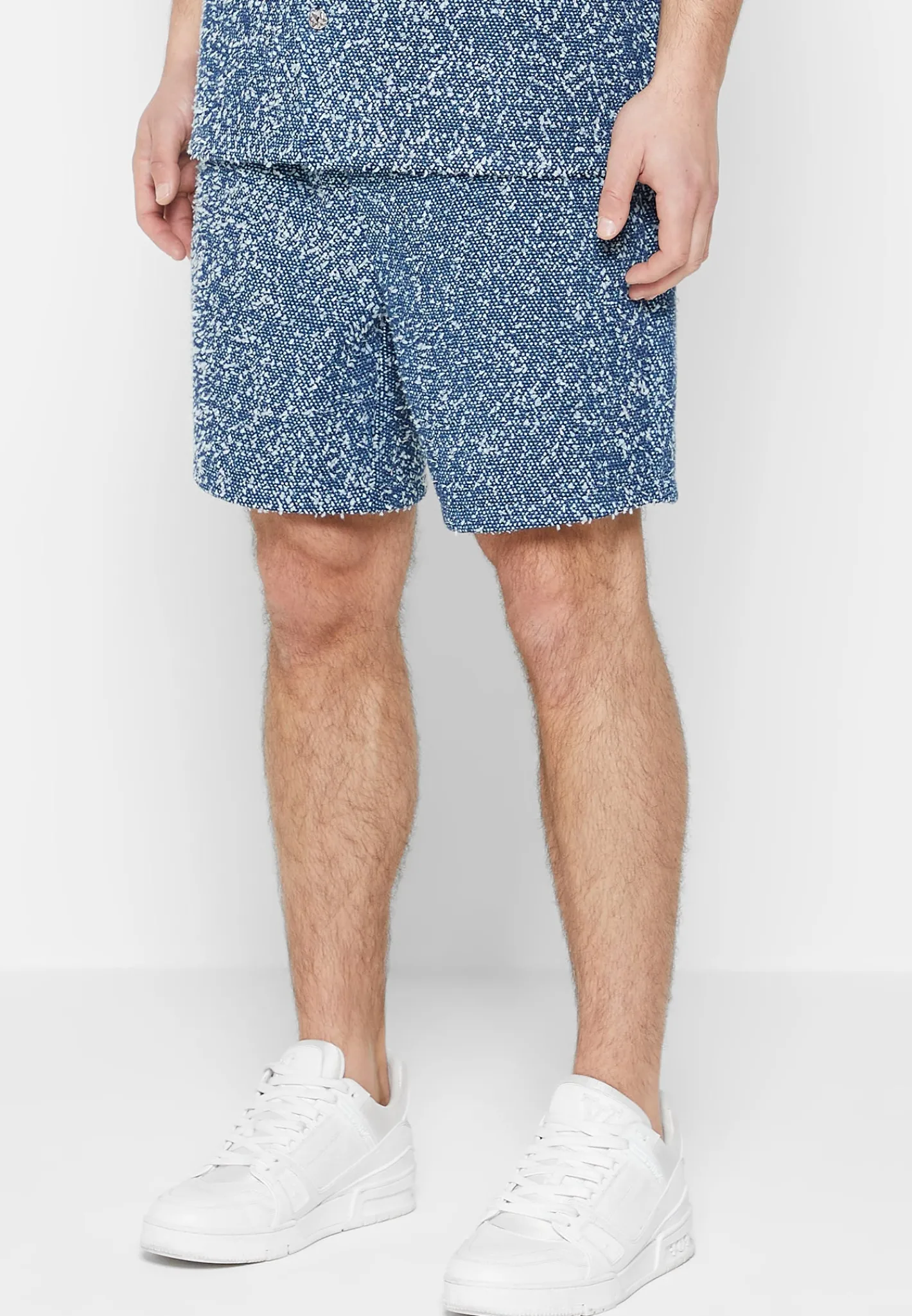 Limited Edition Boucle Denim Shorts - Mid^Manière De Voir Clearance