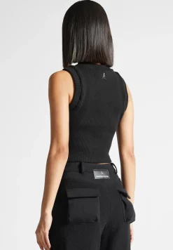 Loopback Racer Crop Top -^Manière De Voir Sale