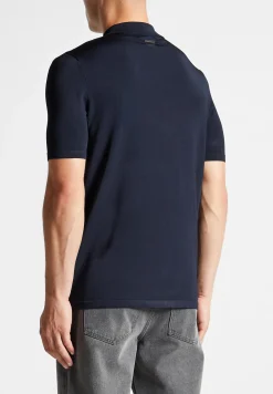 Luxe Polo Top With Zip -^Manière De Voir Discount