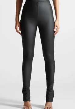 Matte Vegan Leather Leggings -^Manière De Voir Fashion