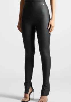 Matte Vegan Leather Leggings -^Manière De Voir Fashion