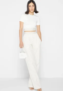 MDV Banded Crop T Shirt - Off White^Manière De Voir Outlet