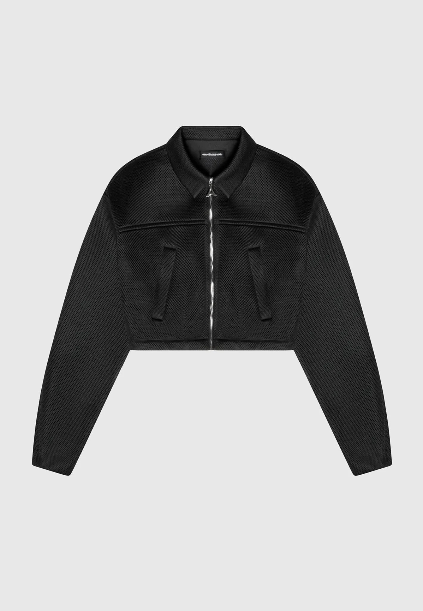 Mesh Bomber Jacket -^Manière De Voir New