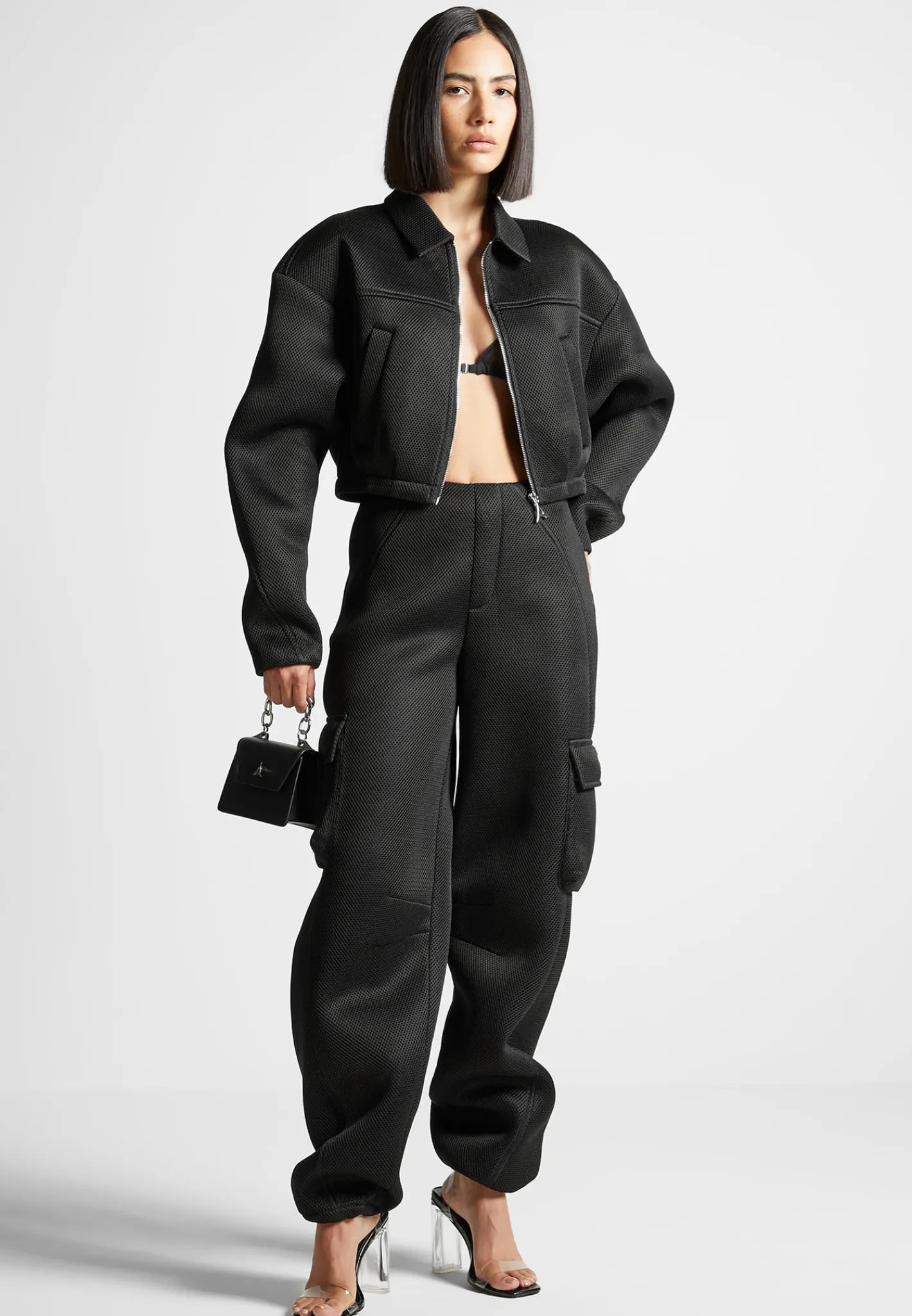 Mesh Bomber Jacket -^Manière De Voir New