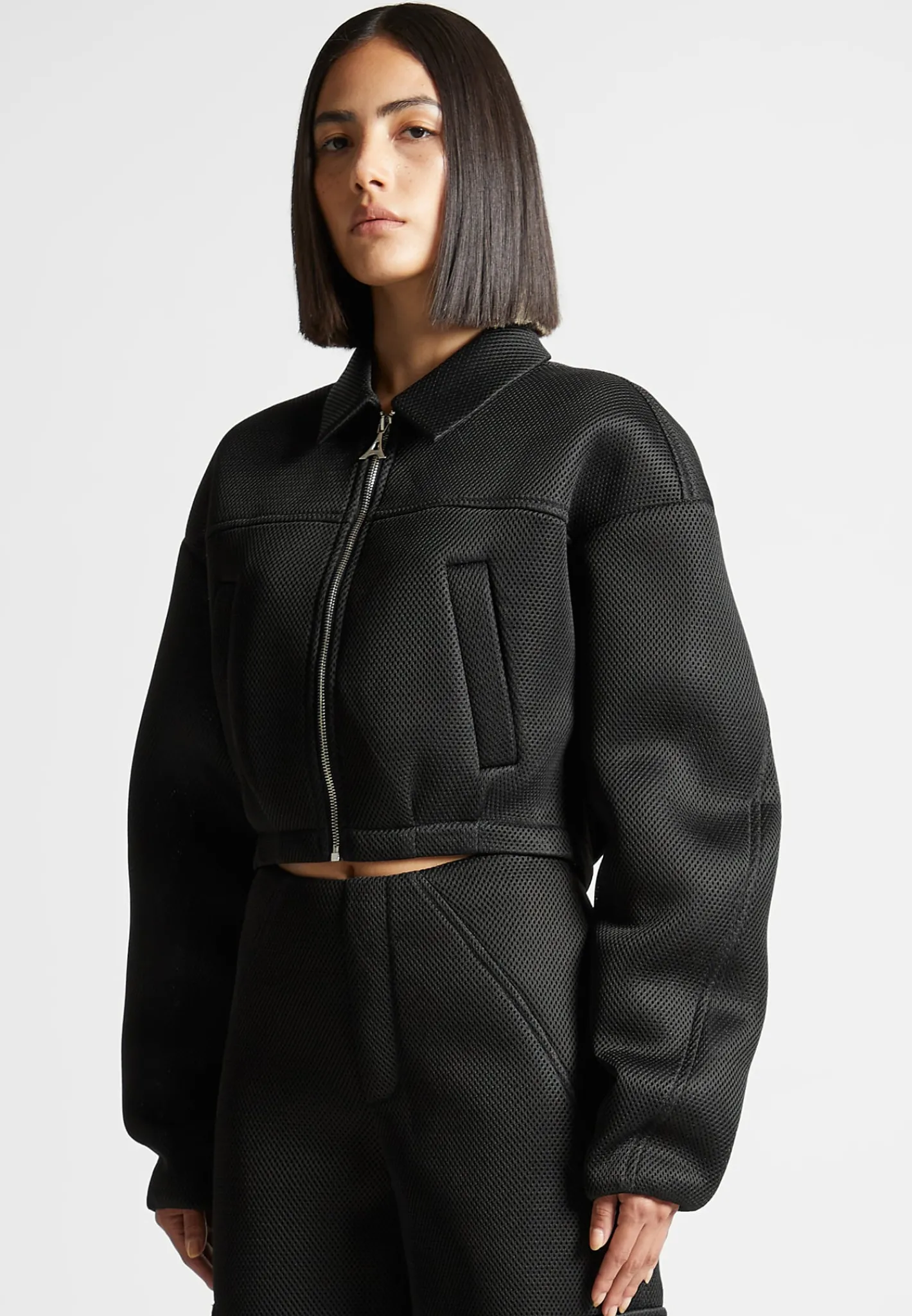 Mesh Bomber Jacket -^Manière De Voir New