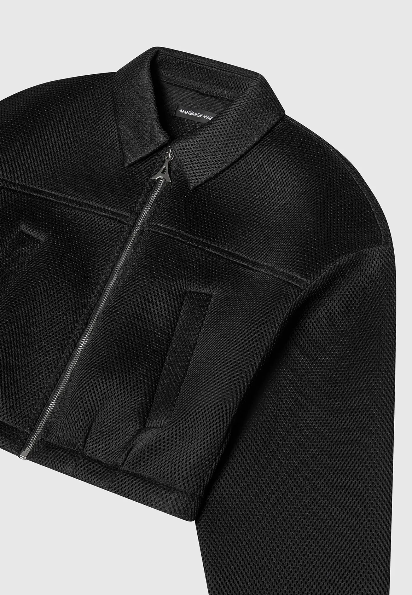 Mesh Bomber Jacket -^Manière De Voir New