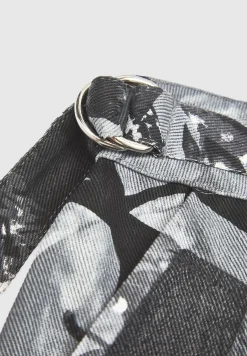 Mid Rise Camo and Denim Cargo Pants -^Manière De Voir Best