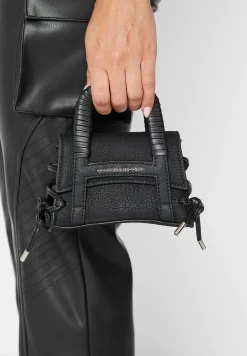 Miniature Caged Vegan Leather Lace Up Bag -^Manière De Voir Outlet