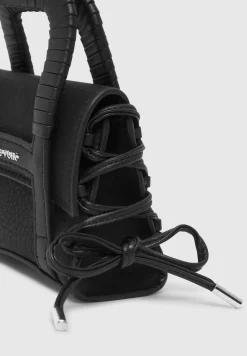 Miniature Caged Vegan Leather Lace Up Bag -^Manière De Voir Outlet
