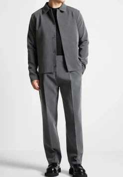 Minimal Boxy Jacket - Dark Grey^Manière De Voir Discount