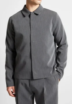 Minimal Boxy Jacket - Dark Grey^Manière De Voir Discount
