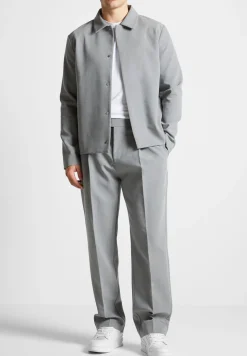 Minimal Boxy Jacket - Light Grey^Manière De Voir Sale