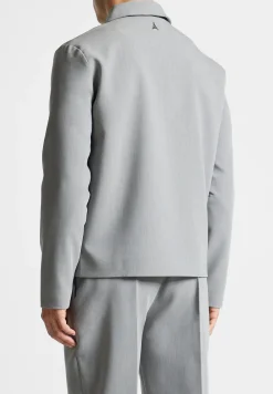 Minimal Boxy Jacket - Light Grey^Manière De Voir Sale