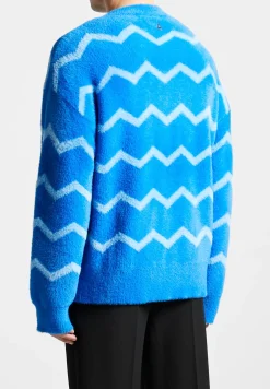 Mohair Effect Zig Zag Jumper -^Manière De Voir Online