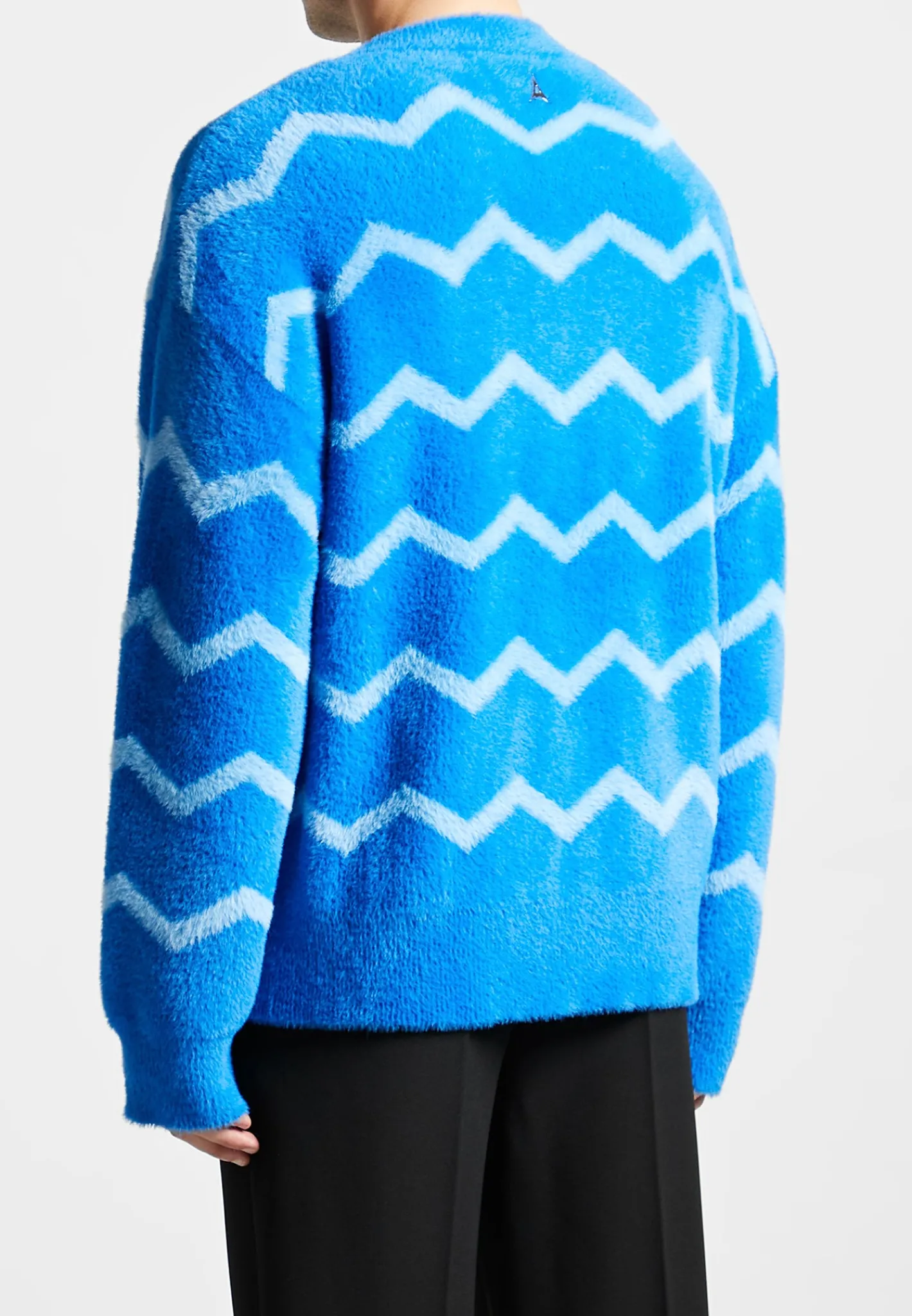 Mohair Effect Zig Zag Jumper -^Manière De Voir Online