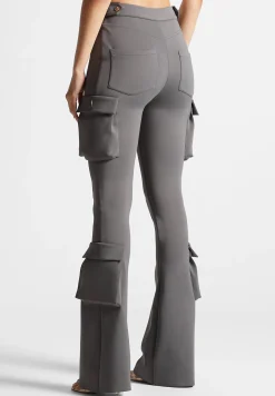Neoprene Cargo Fit and Flare Leggings -^Manière De Voir Clearance