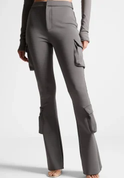 Neoprene Cargo Fit and Flare Leggings -^Manière De Voir Clearance
