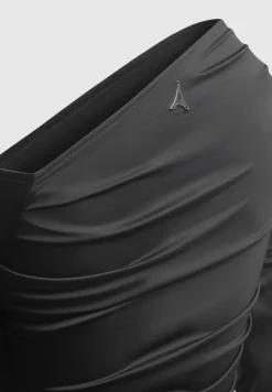 Neoprene Gathered Bodysuit -^Manière De Voir Fashion