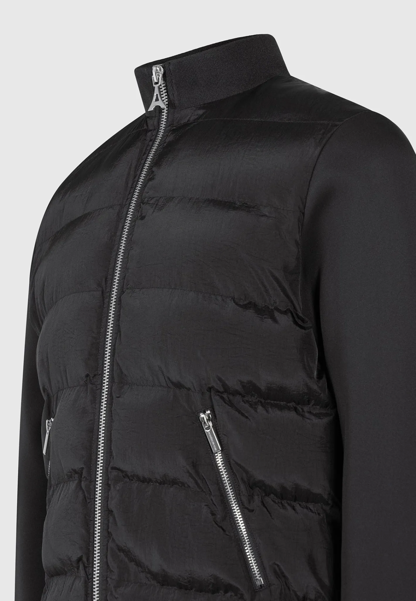 Nylon and Neoprene Quilted Jacket -^Manière De Voir Online
