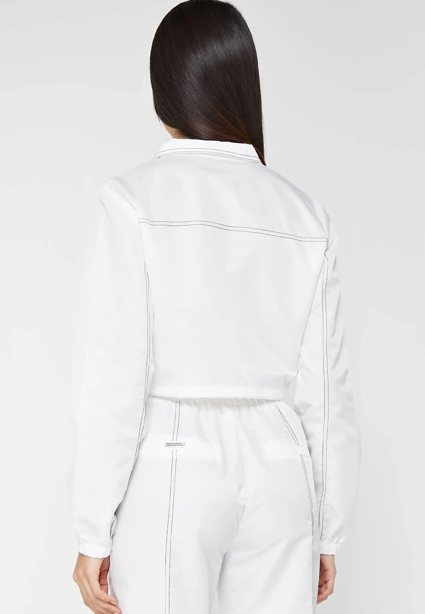 Nylon Contrast Stitch Track Jacket -^Manière De Voir Sale