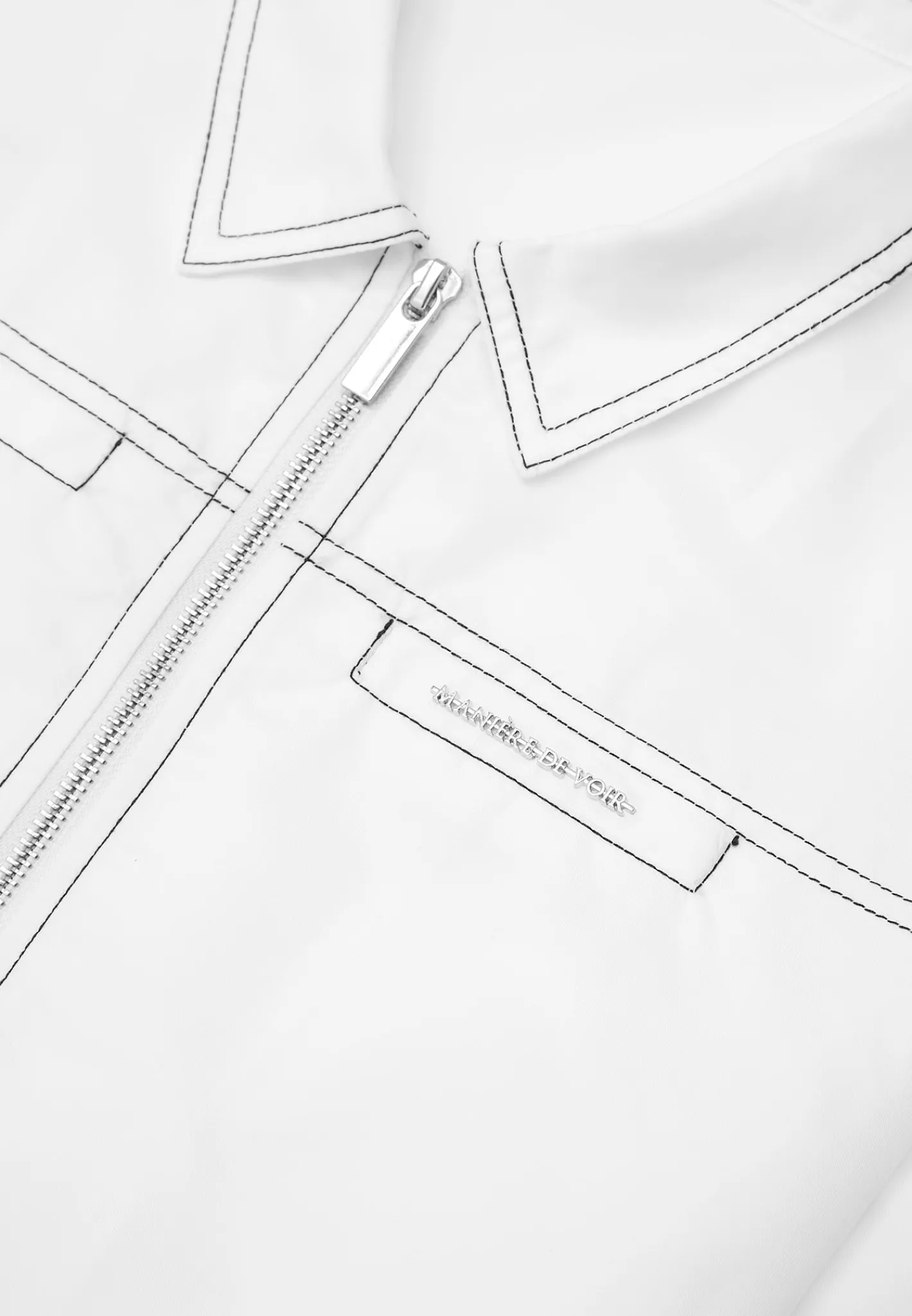Nylon Contrast Stitch Track Jacket -^Manière De Voir Sale