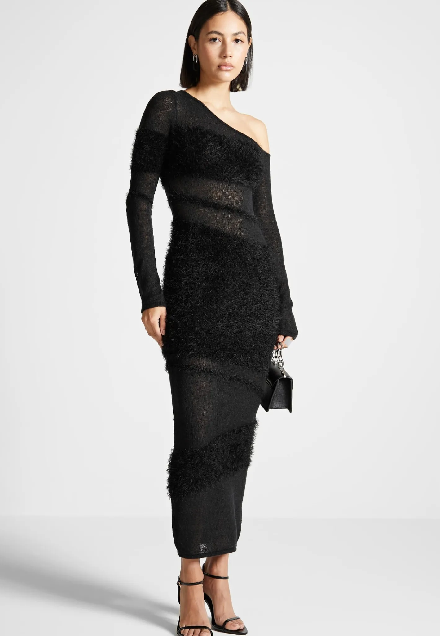 Off Shoulder Knitted Maxi Dress -^Manière De Voir Hot