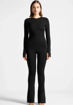 Open Back Embellished Jumpsuit -^Manière De Voir Fashion