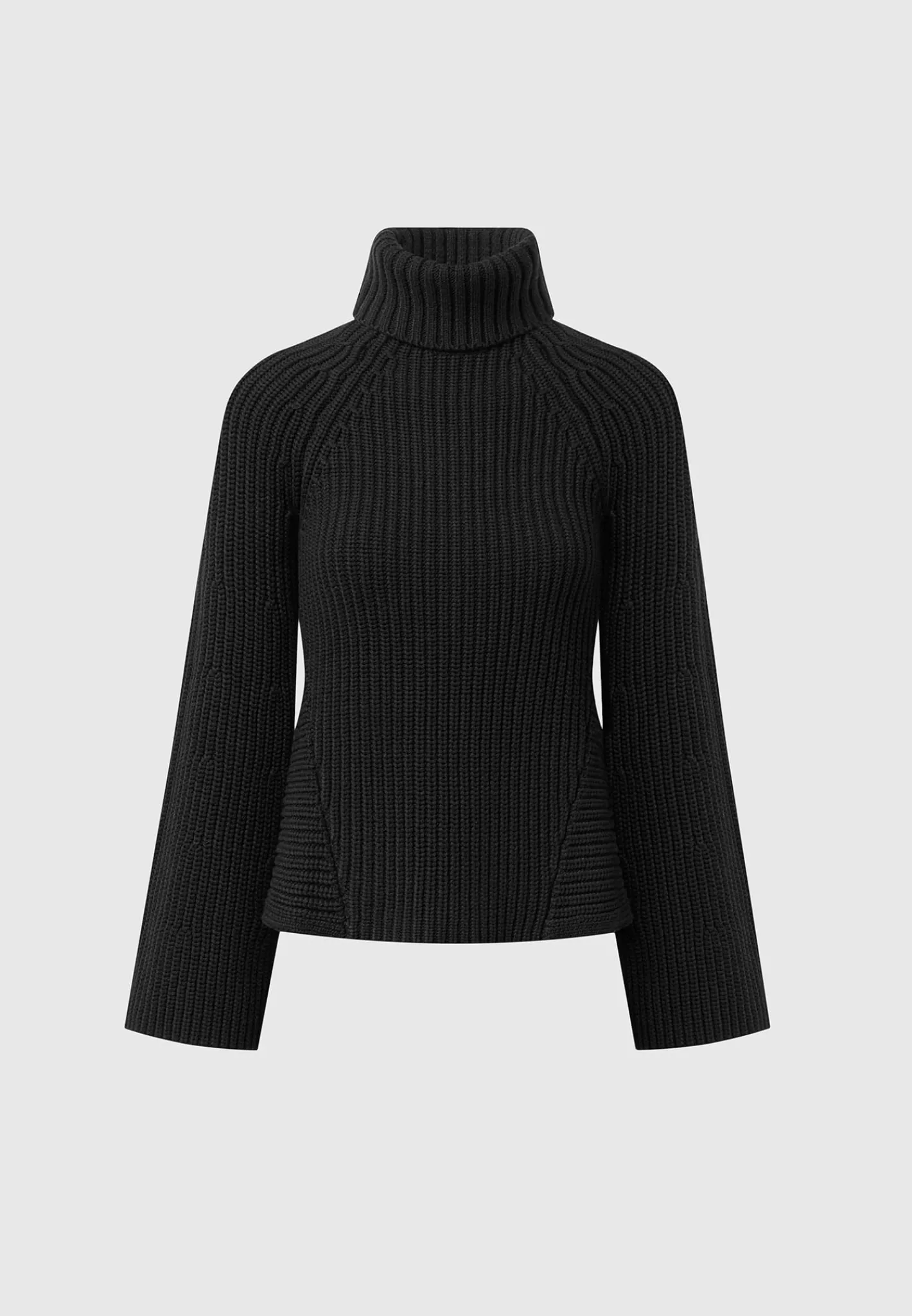 Open Back Knit Roll Neck Jumper -^Manière De Voir New