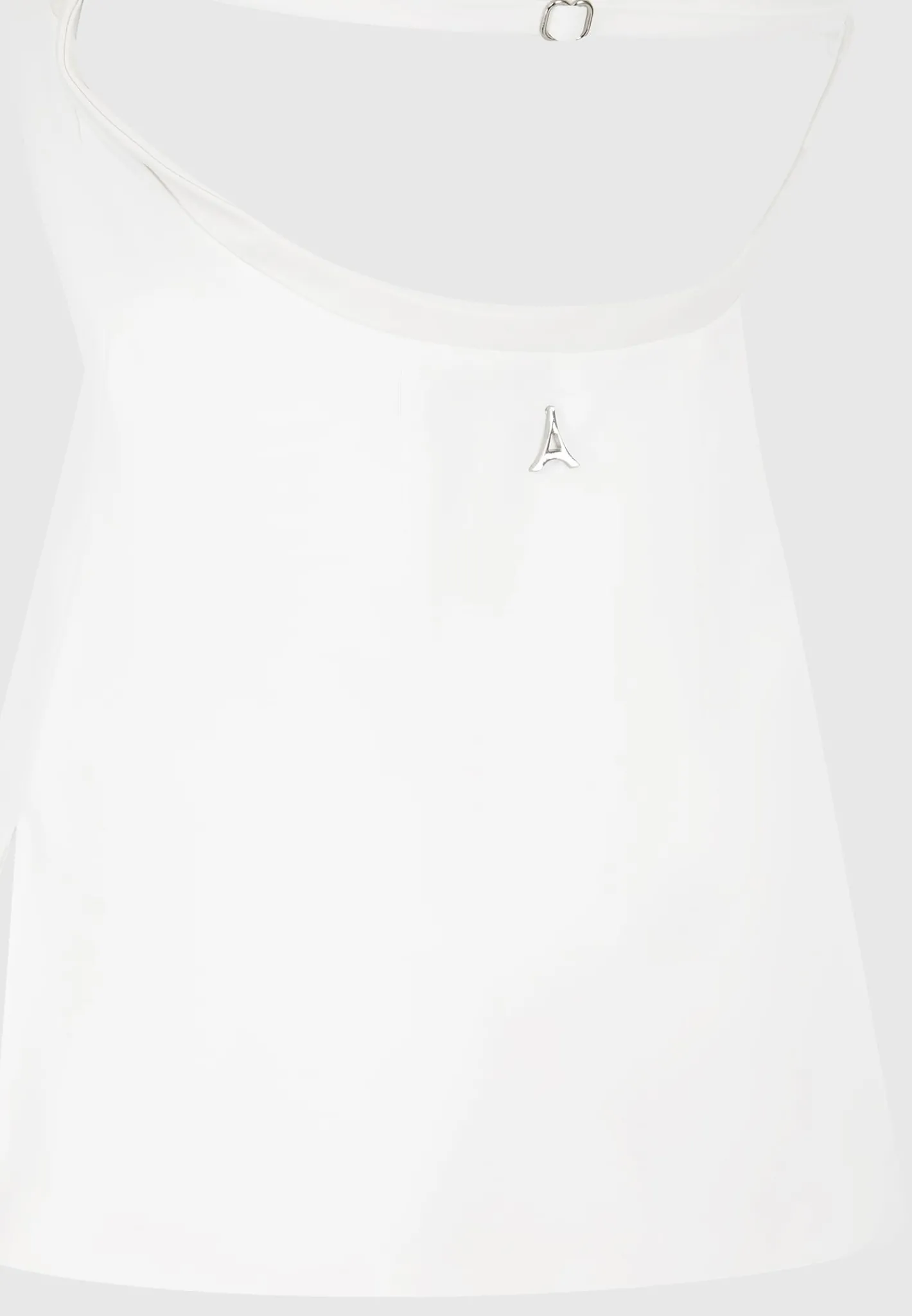 Open Back Waistcoat with Vegan Leather -^Manière De Voir New
